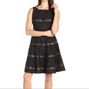 Sleeveless Fit and Flare Cocktail Dress